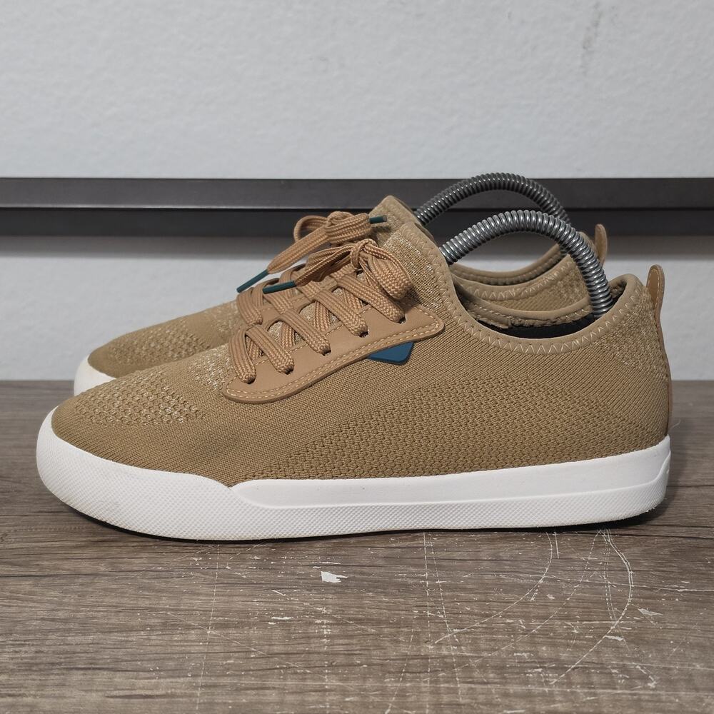 Vessi Weekend Women's Waterproof Casual Shoes Sneakers Size 8 Oak Brown
